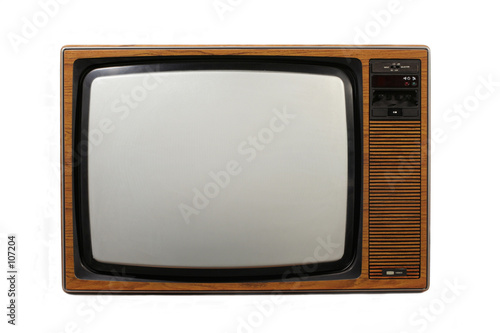 retro television set