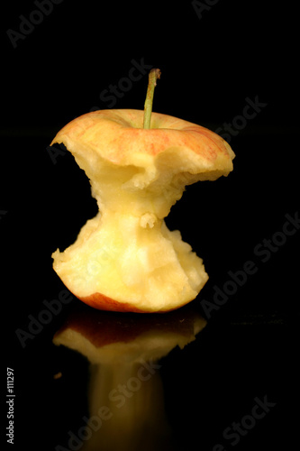 trognon de pomme photo