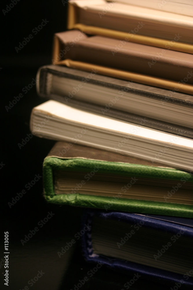 Fotografía superposition de livres