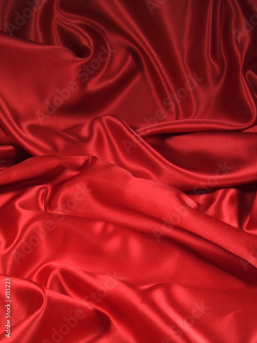 red satin fabric [portrait]