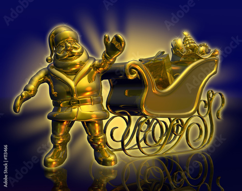 solid gold santa 1