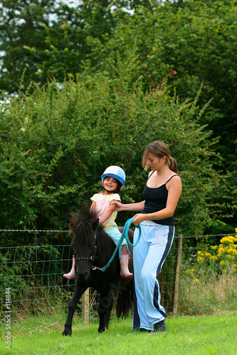 the riding lesson