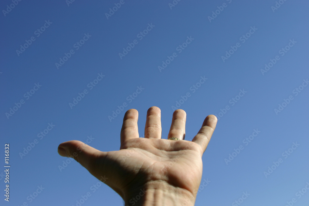 hand reaching hand reaching