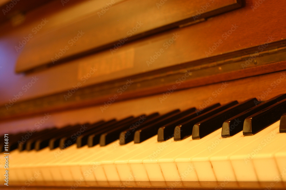 old piano