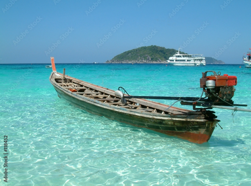longtail motor boat