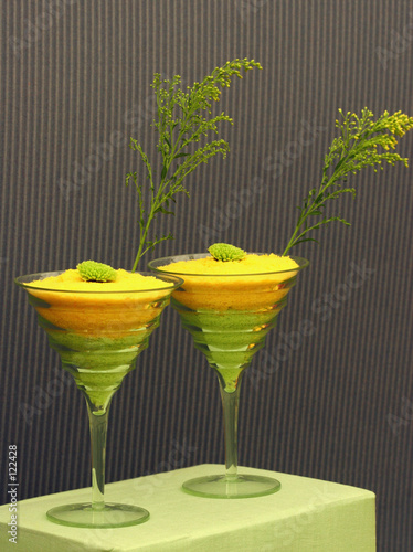 lime green and yellow quirky coctails photo