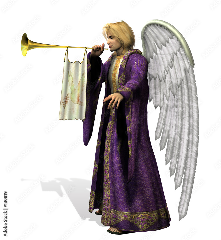 Φωτογραφία angel gabriel - side view