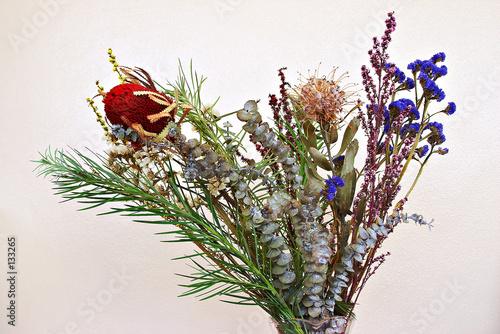 dried floral arrangement