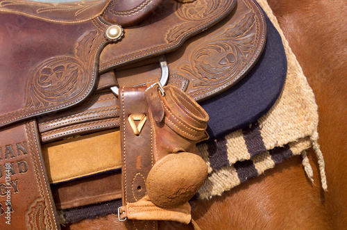 western saddle photo