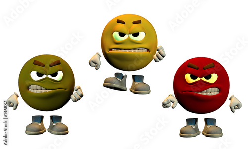 the colors of anger