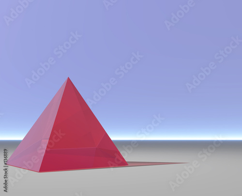 glass payramid