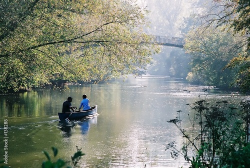kayaking down the river © Tom Davison