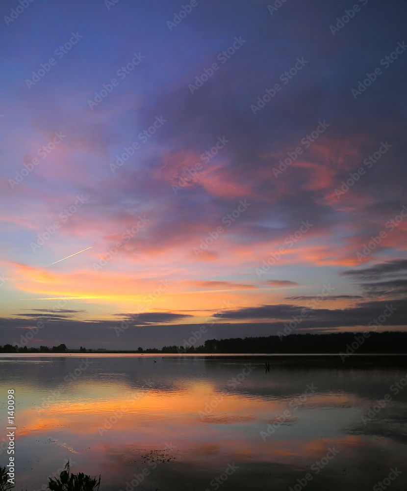 Naklejka premium colored sky