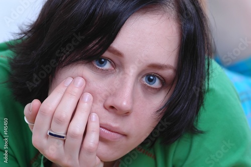 woman's face