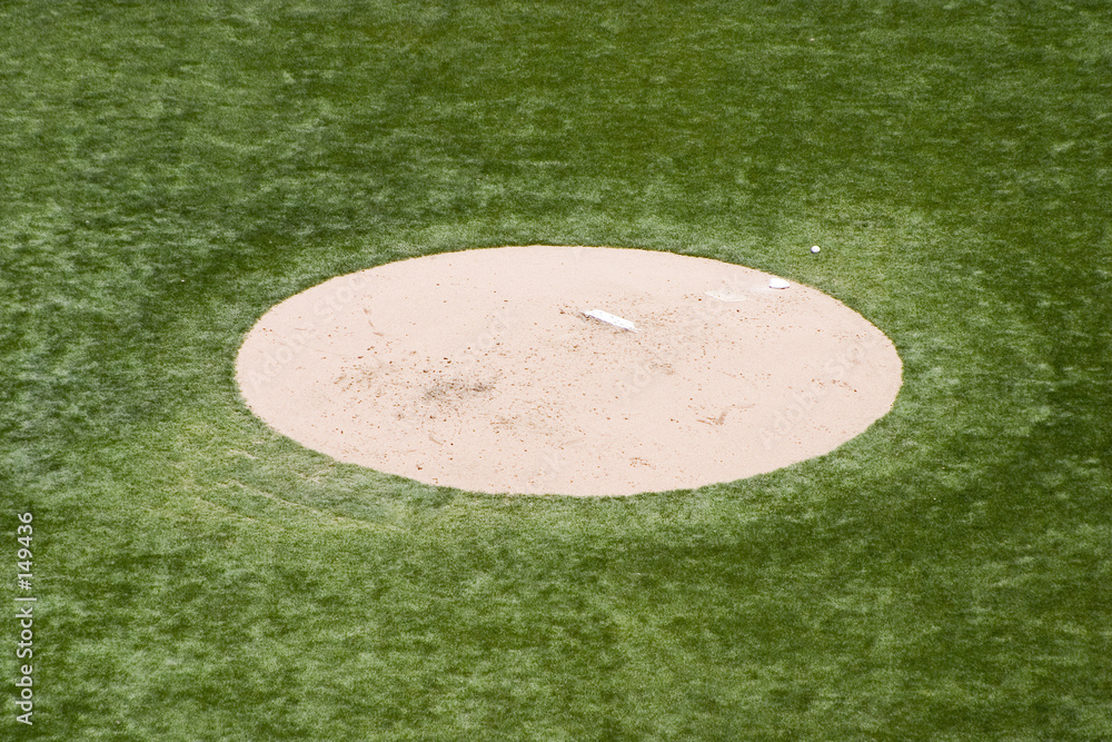Obraz na plátně pitchers mound