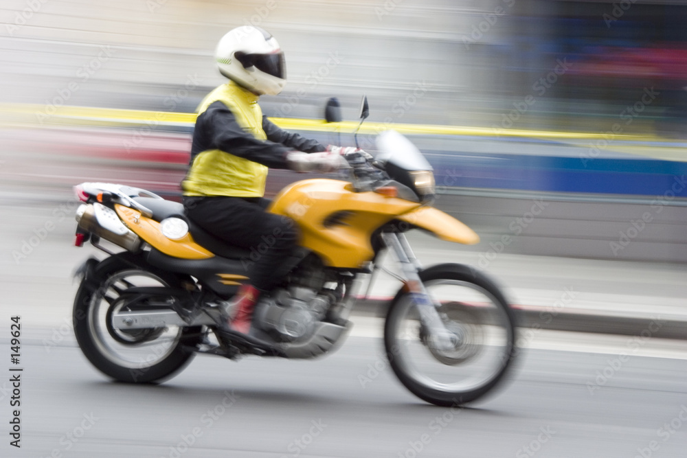 speeding motorcycle 1