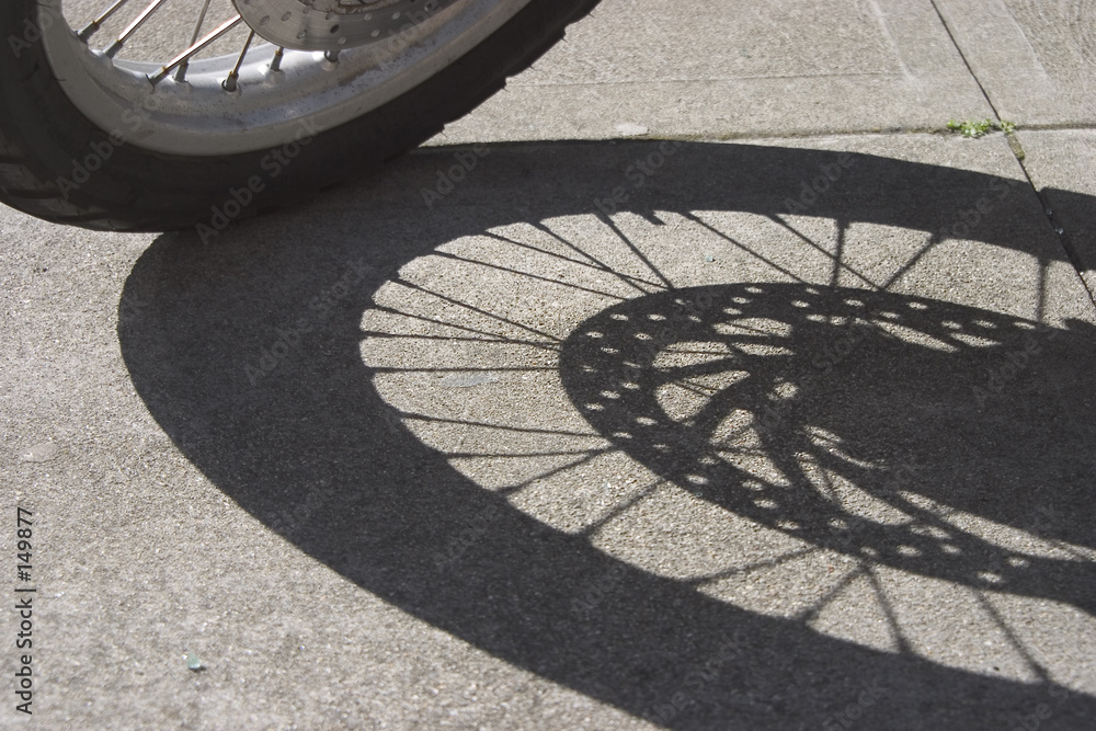 wheel shadow