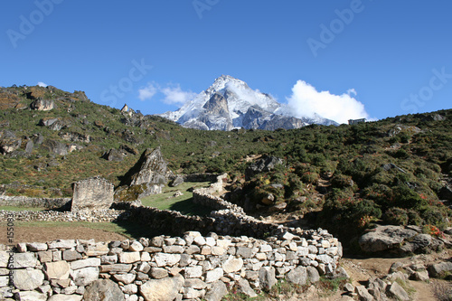 khumbi yul lha - nepal photo