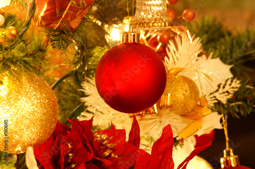 red christmas ornament