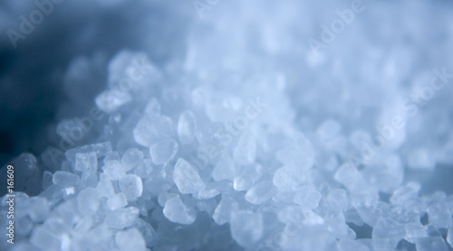 close up of salt photo