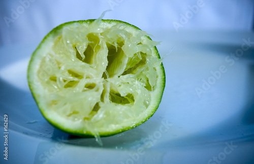 squeezed lime