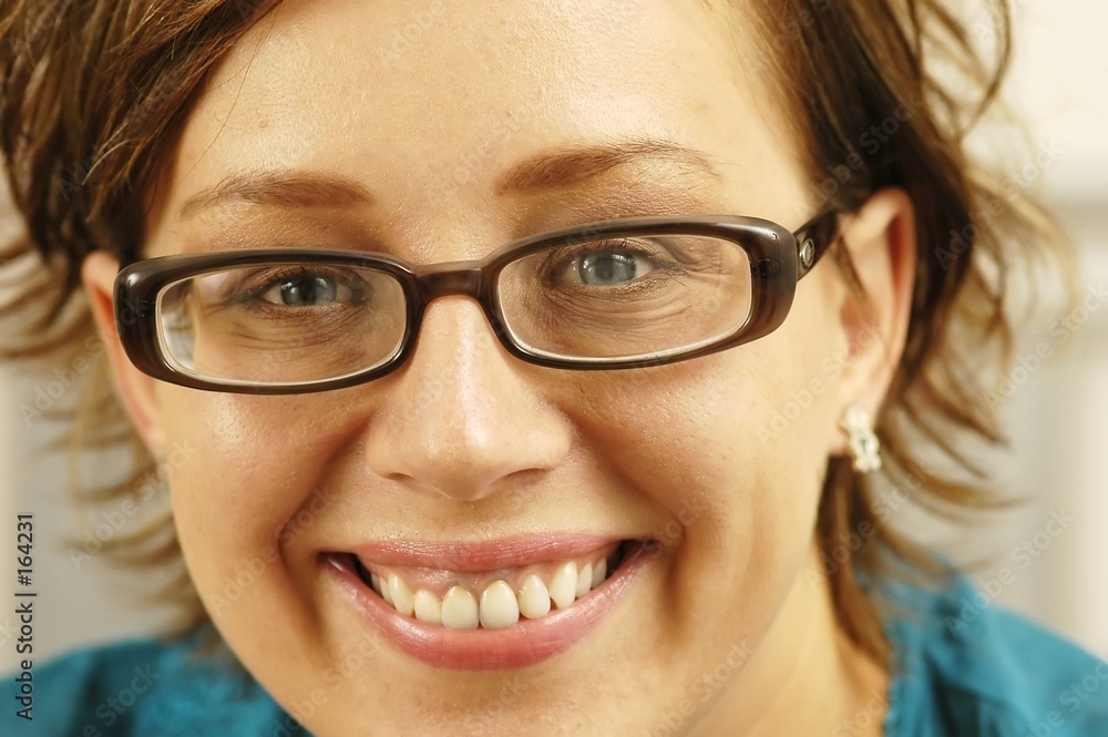 Fotografie woman with glasses