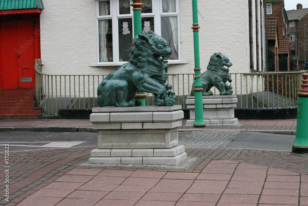 Obraz premium chinese lions