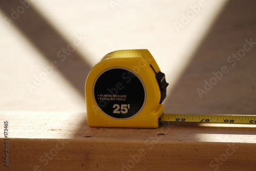 yellow tape measure photo