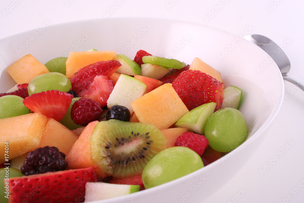 fruit salad close up