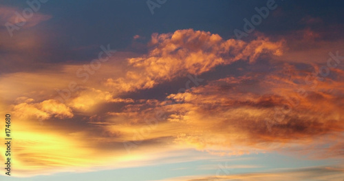 Fototapeta Naklejka Na Ścianę i Meble -  red sky panorama