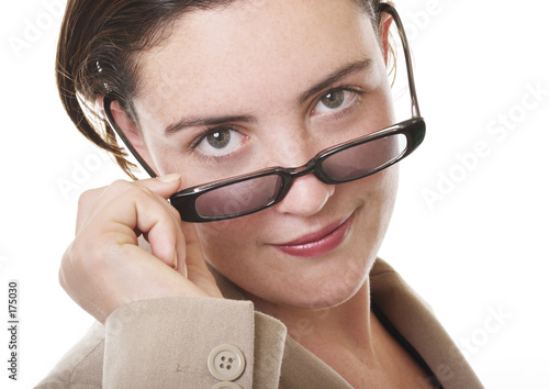 businesswoman closeup