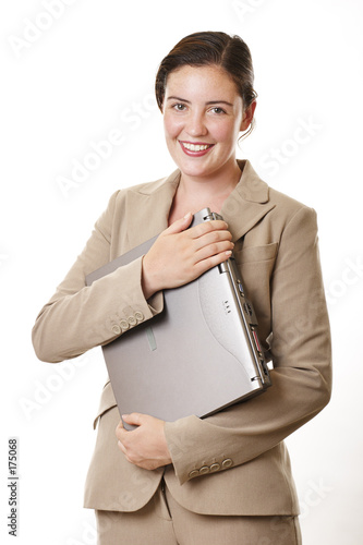 businesswoman laptop