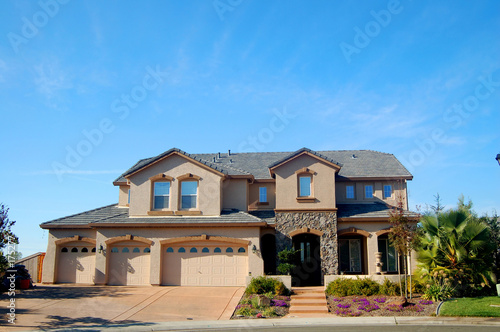 upscale house in california