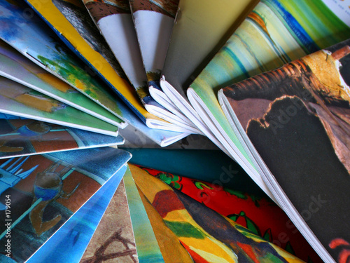 colorful magazines