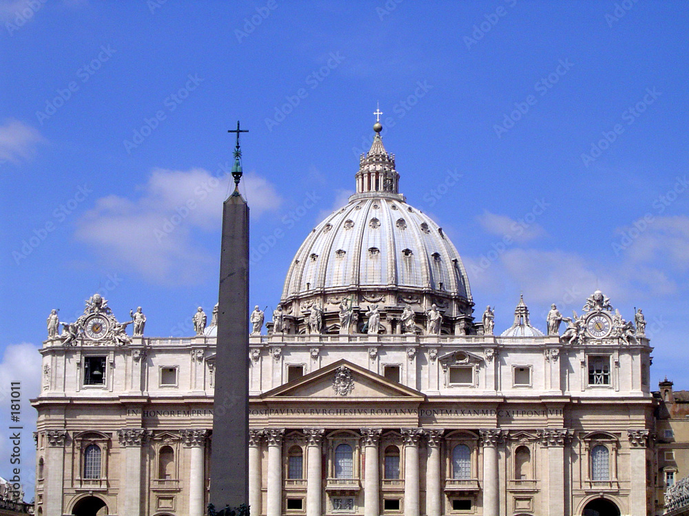 the vatican - rome (saint peter's basilica)