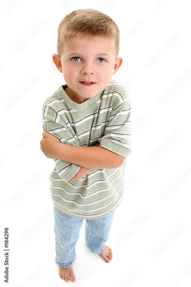 barefoot boy child Stock Photo | Adobe Stock