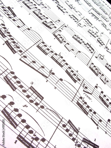 sheet music