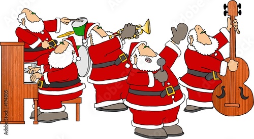 santa band