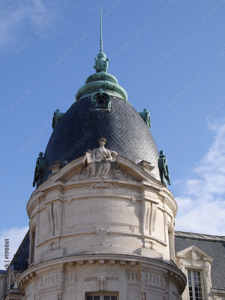 Fotografie bâtiment de la caisse d'épargne