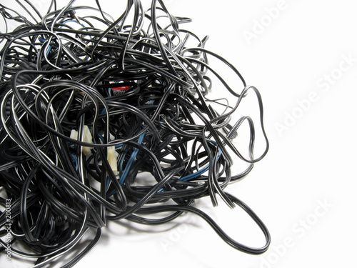 tangled wires