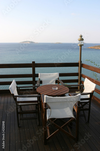 table and chairs