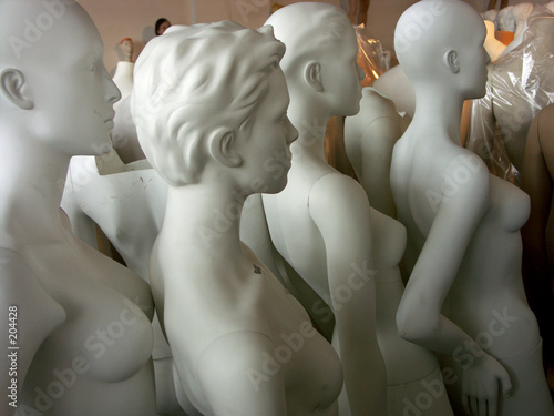 mannequins de dos