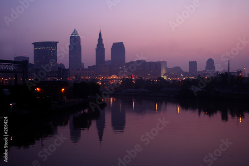 cleveland, ohio skyline