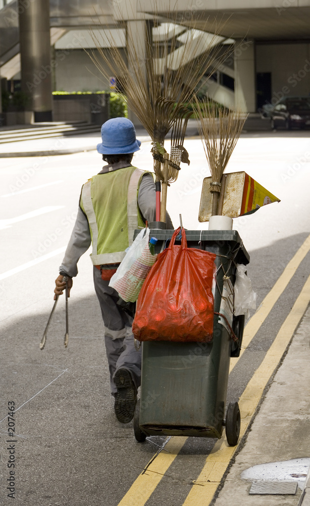 Фотография street cleaner