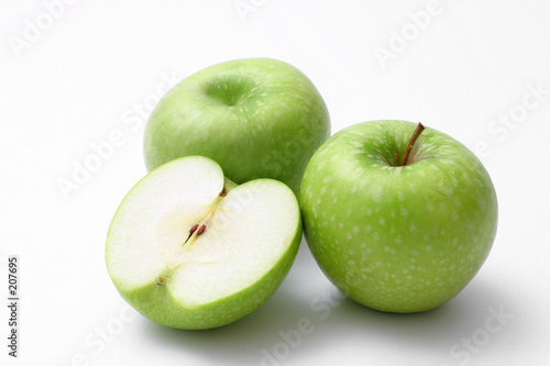 green apples