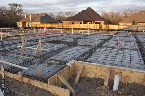 house foundation rebar