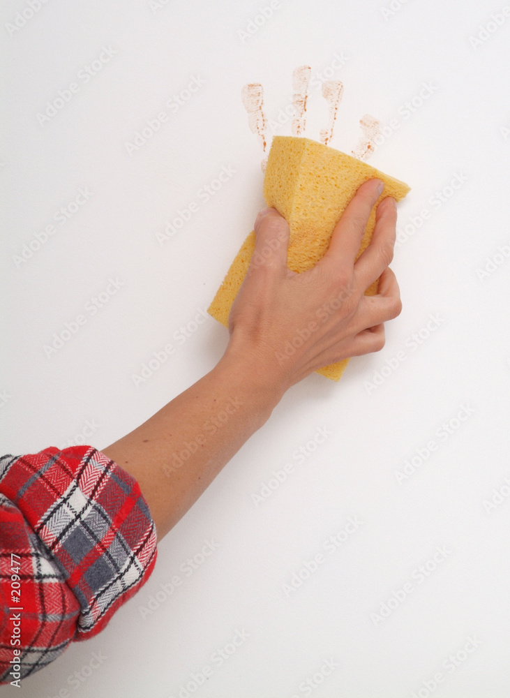 Obraz premium tache sur un mur