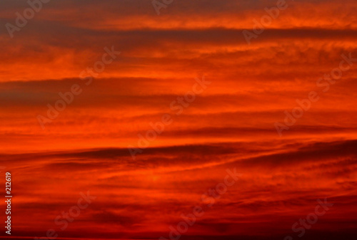red sky background © Tinka