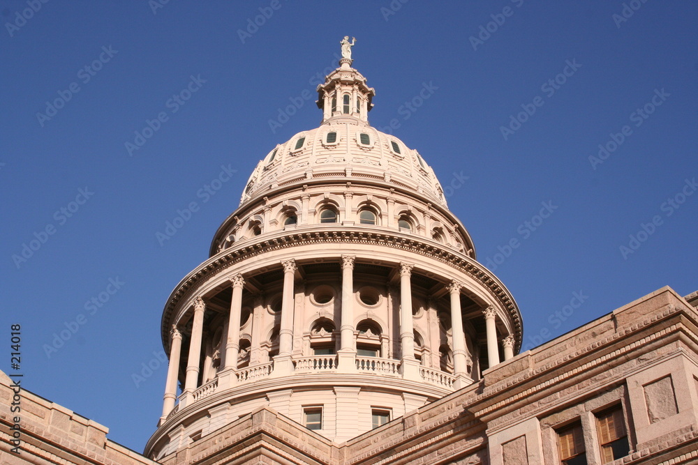 state capitol building in downtown austin, texas