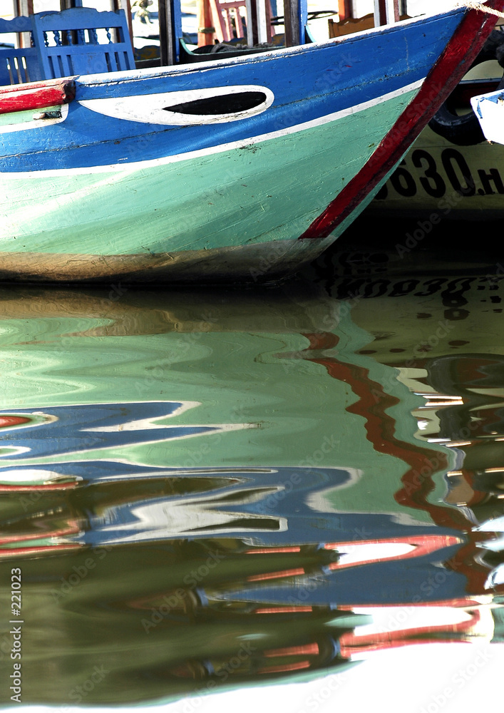 Obraz premium boat in hoi an